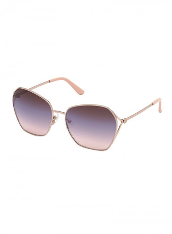 Women's UV Protection Butterfly Sunglasses - Lens Size: 62 mm