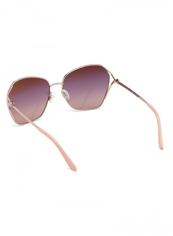 Women's UV Protection Butterfly Sunglasses - Lens Size: 62 mm