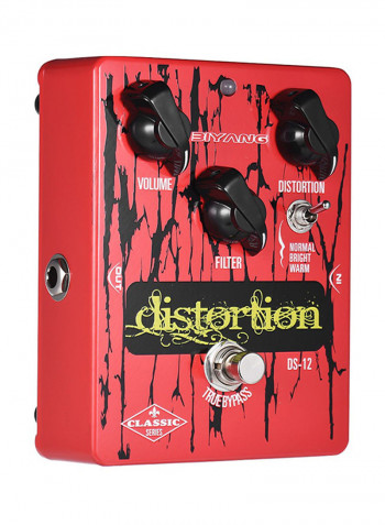 Classic Distortion Guitar Effect Pedal