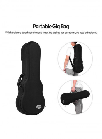 Portable Gig Bag with Detachable Shoulder Straps