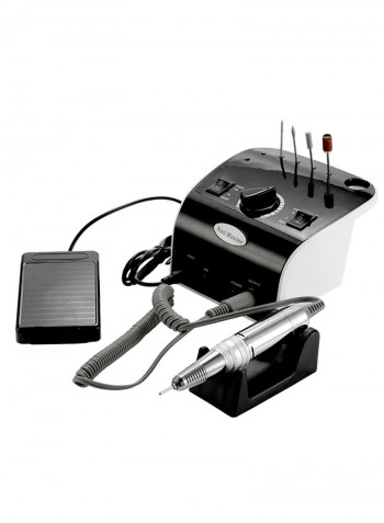 Electric Nail Polish Removing Drill Machine أسود