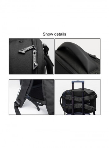 Waterproof Laptop Bag 490 x 320 x 150millimeter Black