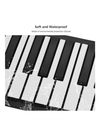 Electric 61-Keys Hand Roll Up Keyborad