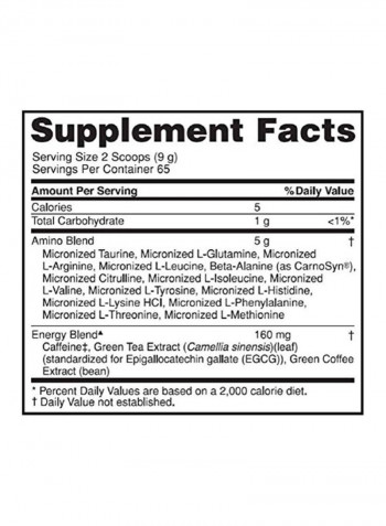 Essential Amin.O. Energy - Fruit Fusion - 65 Servings