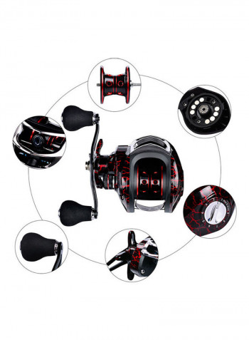 Metal Drip Wheel Axle Fishing Water Reels 16x16x16cm