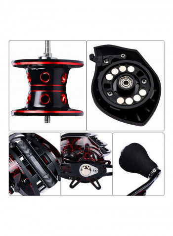 Metal Drip Wheel Axle Fishing Water Reels 16x16x16cm