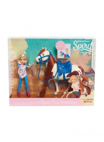 Spirit Abigail And Boomerang Doll Playset JPL39239 7inch