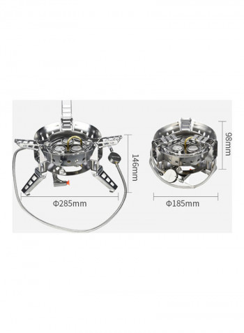 Bulin B17 Outdoor Stove 19.5 x 12 x 19.5cm