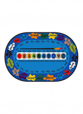 Multifunctional Anti-slip Floor Mat Multicolour 80x120centimeter