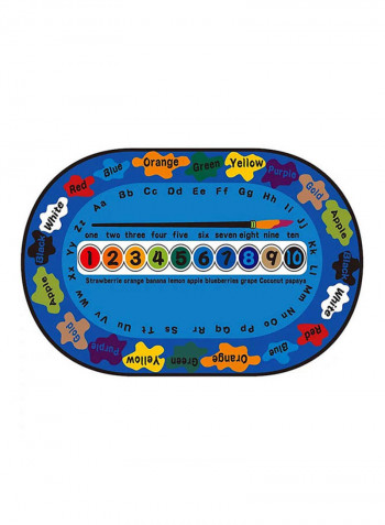 Multifunctional Anti-slip Floor Mat Multicolour 80x120centimeter