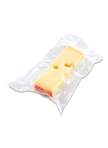 50-Piece Vacuum Packing Bags White 30centimeter