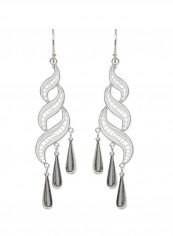 925 Sterling Silver Embellishments Allure Teardrop Dangle Earrings reviews 925 Sterling Silver Embellishments Allure Teardrop Dangle Earrings