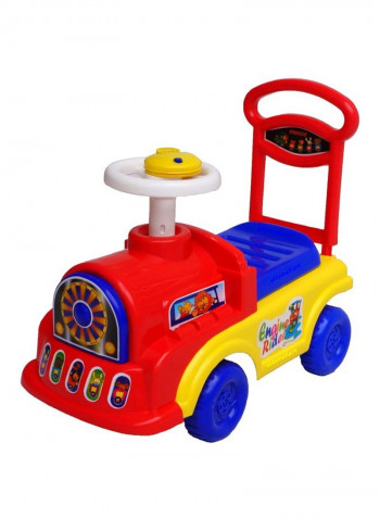 Engine Ride On Car With Backrest