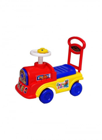 Engine Ride On Car With Backrest