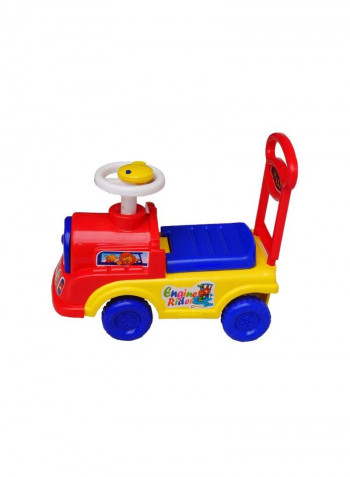 Engine Ride On Car With Backrest