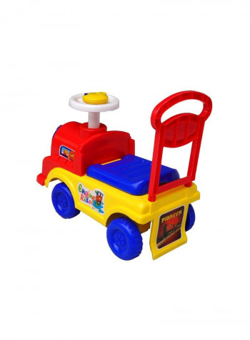 Engine Ride On Car With Backrest