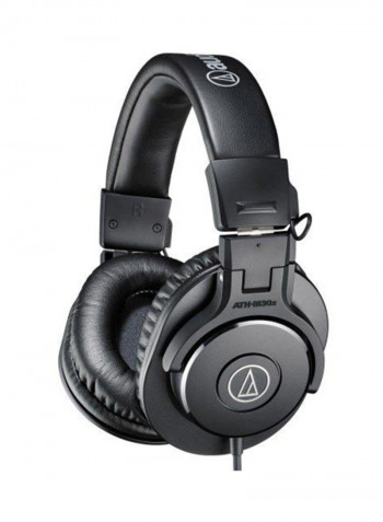 Over-Ear Stereo Monitor Headphones Black