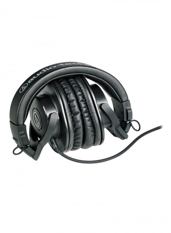 Over-Ear Stereo Monitor Headphones Black