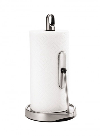 Simplehuman Tension Arm Kitchen Roll Holder Silver 20.8 x 18.8 x 36.3centimeter