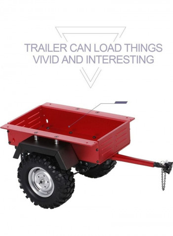 RC Trailer For Traxxas HSP Redcat Tamiya Axial SCX10 D90