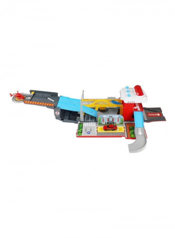 2-In-1 Fire Station Playset 90 x 52cm