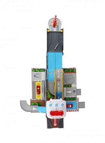 2-In-1 Fire Station Playset 90 x 52cm