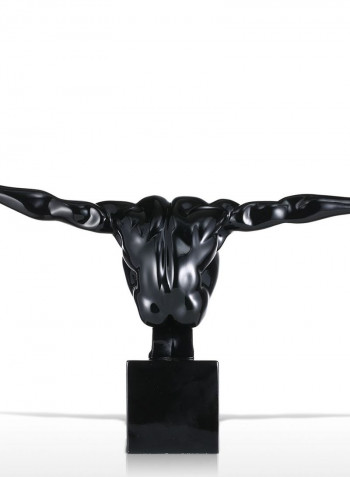 Diver Modern Sculpture Black