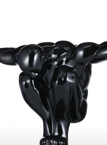 Diver Modern Sculpture Black
