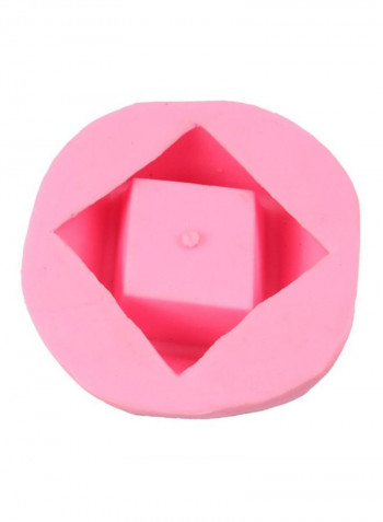 Flower Potted Planter Silicone Mold Pink 14centimeter