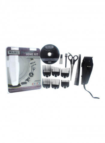12-Piece Premium Home Set Black 3.5x5x7inch