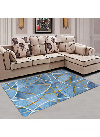 Creative Modern Soft Washable Area Rug Multicolour 80x120centimeter