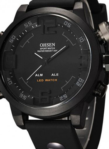 Men's Double Movement Round Analog Watch 260