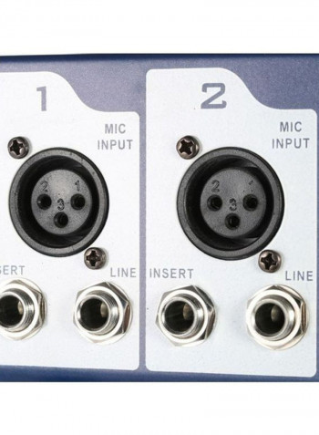 F4 Professional Metal 4 Channel Live Mixer Mixing Console With Bulit-in Effect Processor Mic Input
