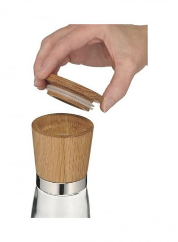Spice Mill Wood Cover Brown