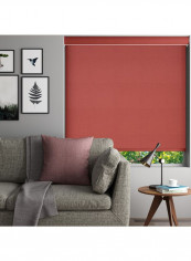 Single Fibra Roller Non-Blackout Window Shade Maroon 200x240cm