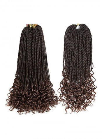 Spring Twist Crochet Braiding Hair Extension Black/Gold T1B/27