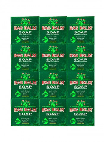 12-Pack Vermont's Original Bag Balm Soap 3.9ounce
