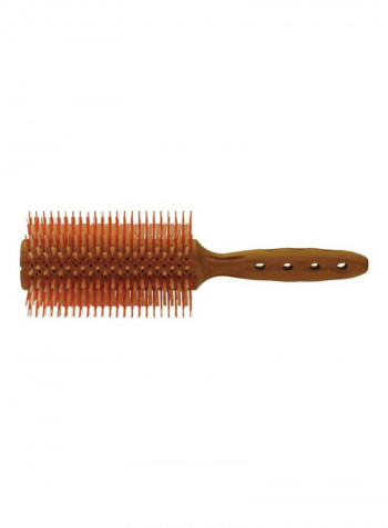 Curl Shine Styler Round Brush Brown