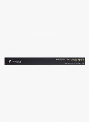 Xtreme Lashes Lash Densifying Liquid Eyeliner, Classic Black Black