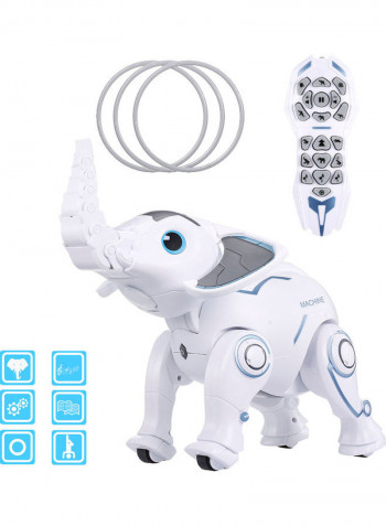 Wireless Elephant Interactive RC Robot 36x17.5x27cm