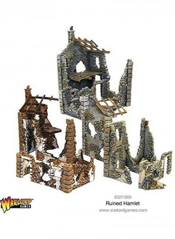 Bolt Action Ruined Hamlet Model Kit