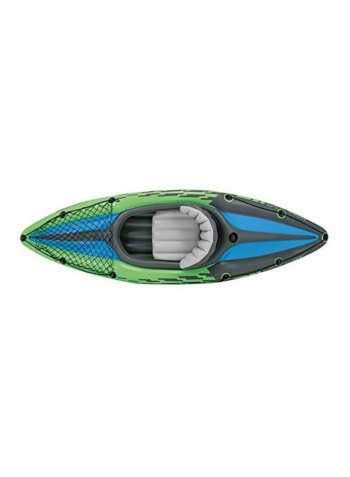 Challenger K1 Inflatable Kayak And Paddle 108x30x15centimeter