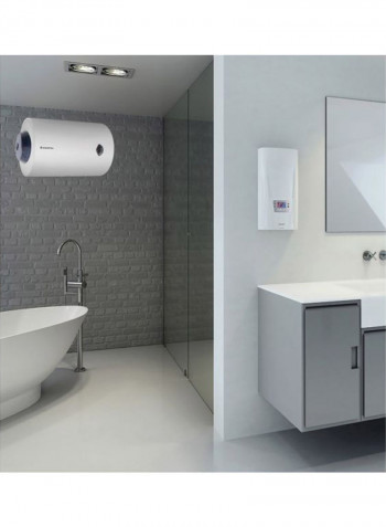 Horizontal Electric Water Heater 50L BLU-R  BLU-R 50 H White/Grey