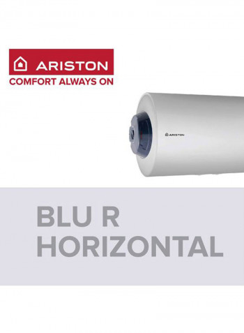 Horizontal Electric Water Heater 50L BLU-R  BLU-R 50 H White/Grey