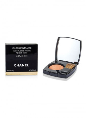 Joues Contraste Powder Blush 03 Brume D'or