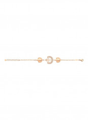 Stone Studded Stainless Steel Bracelet