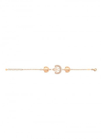 Stone Studded Stainless Steel Bracelet