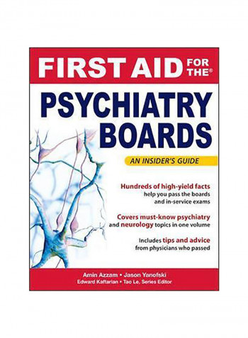 First Aid For The Psychiatry Boards Paperback