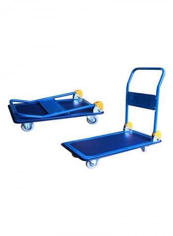 Platform Trolley Blue 740 x 480millimeter