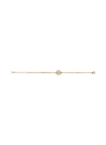 Stone Studded Stainless Steel Bracelet